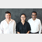 photo of Gabriel Kreiman, Chenguang Li, and Sharad Ramanathan