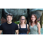 Nick Bellono, Rebecka Sepela, and Tessa Hautala