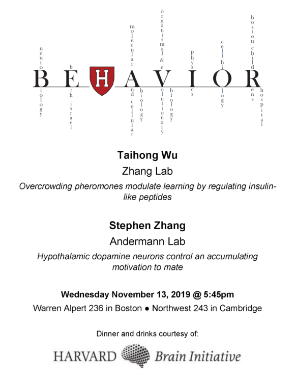 Nov 19 Behavior Meeting Poster