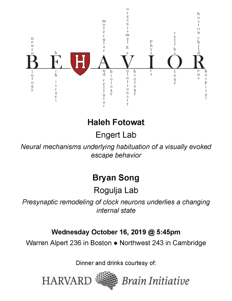 October 2019 Behavior Meeting Poster