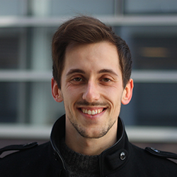 Alen Juginovic in front of a window