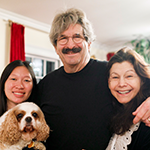 photo of gary ruvkun and his family