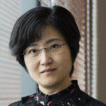 yun zhang in her office