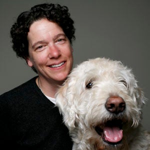 Beth Beighlie and her dog Dayton