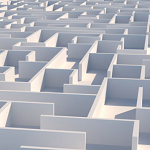 an illustration of a maze