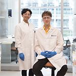 Sonia Vallabh and Eric Minikel, codirectors of Broad’s Prion Therapeutic Science program.
